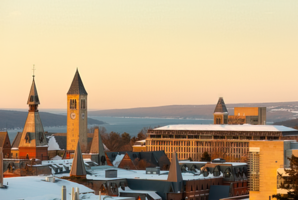Cornell at sunrise